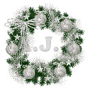 Wreath w/ Silver