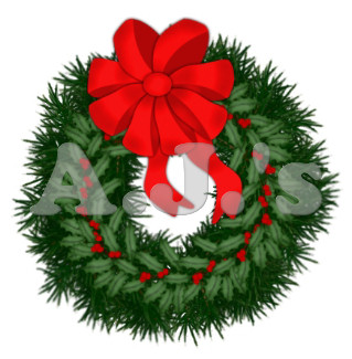 Holly & Pine Wreath