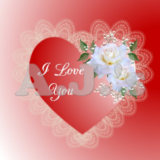 Lace Edge Heart