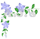 Blue Flower Corner