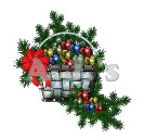 Christmas Ornament Basket