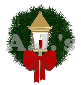 Lantern Wreath