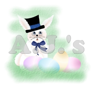 Easter Bunny & Eggs
