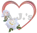 Pink Heart w/ Roses