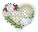 Heart w/ Roses