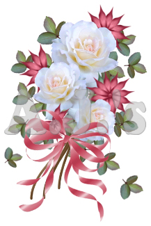 White Rose Bouquet